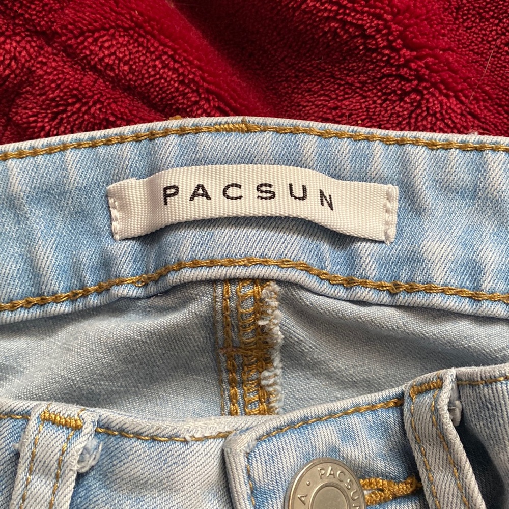 Pacsun Light Skinny Stacked Jeans